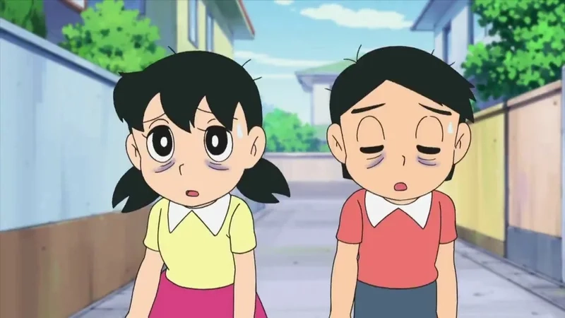 Ngắm đôi bạn thân thiết dekisugi và shizuka