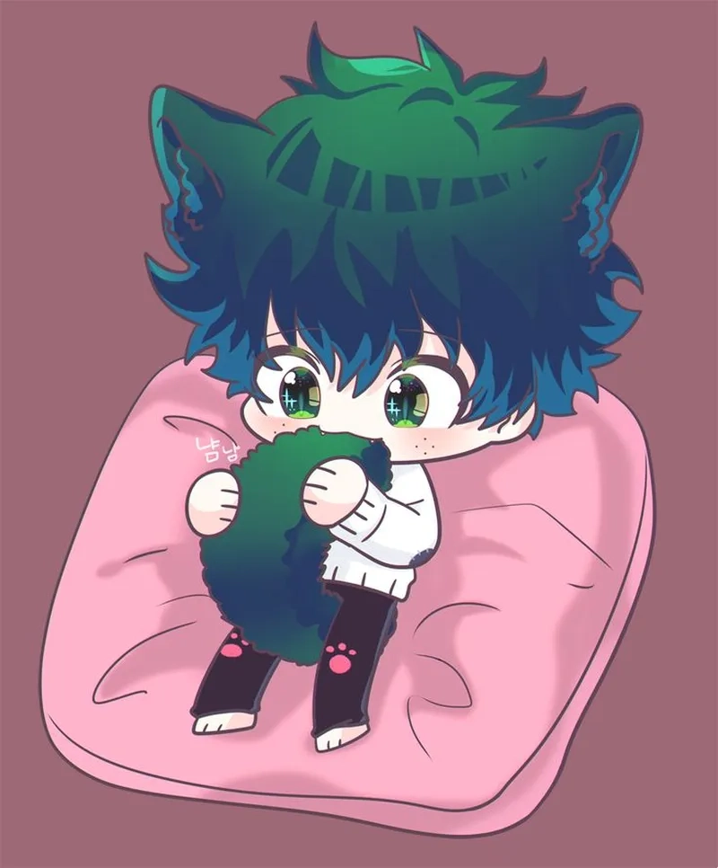 Free download deku chibi png chất lượng cao không nền