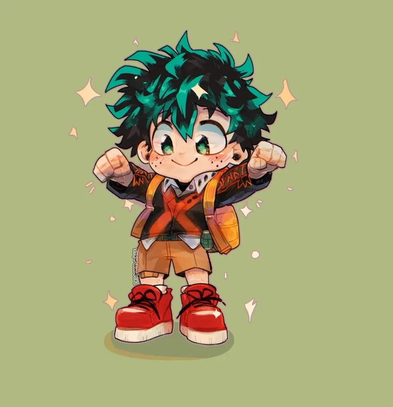 Tải xuống bộ deku cute chibi đẹp siêu cấp hot nhất