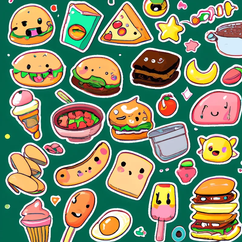 Đắm chìm trong thế giới anime đồ ăn chibi vừa ngon mắt vừa siêu cute