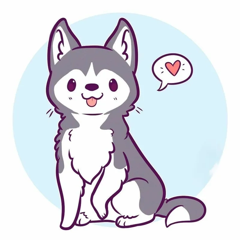 Thả tim cho bộ hình ảnh động vật chibi cute đáng yêu khó cưỡng