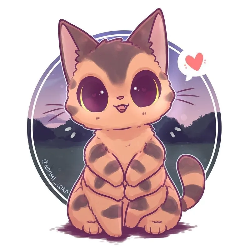 Chiêm ngưỡng bộ hình chibi động vật cực đáng yêu ai cũng thích