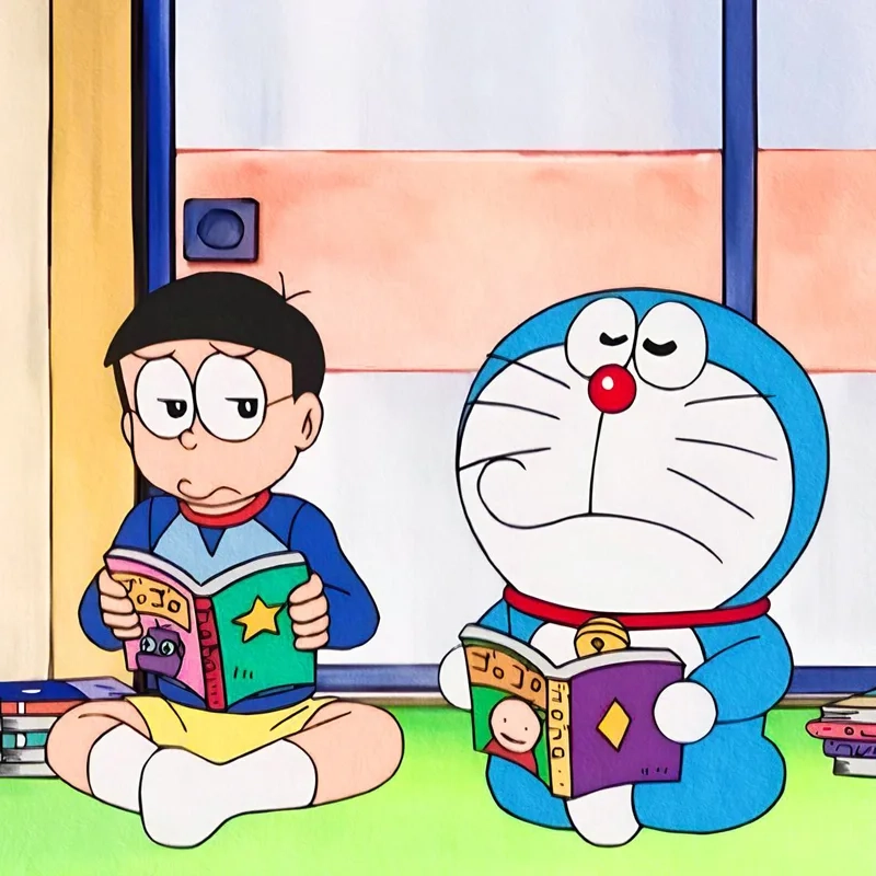 Khoảnh khắc đáng nhớ doraemon gặp nobita