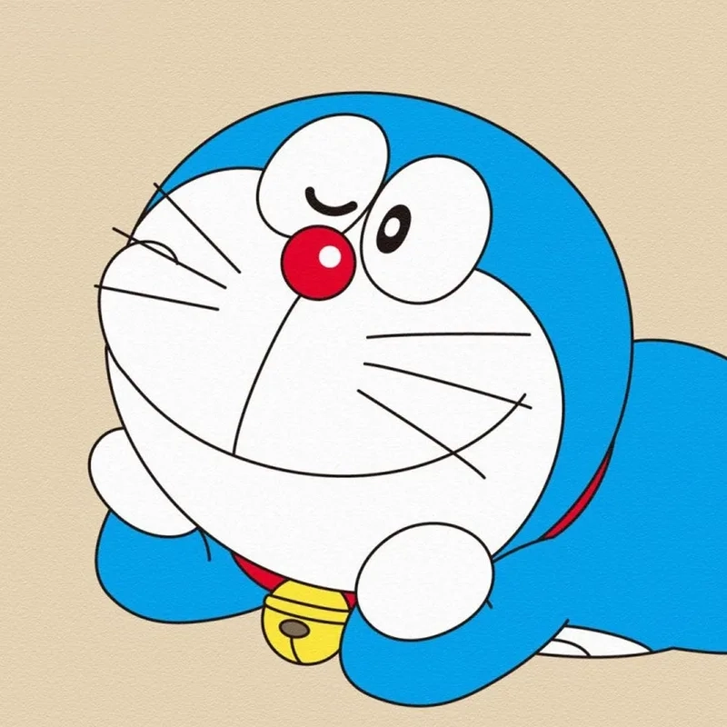 Vẻ dễ thương của hình ảnh doremon dễ thương