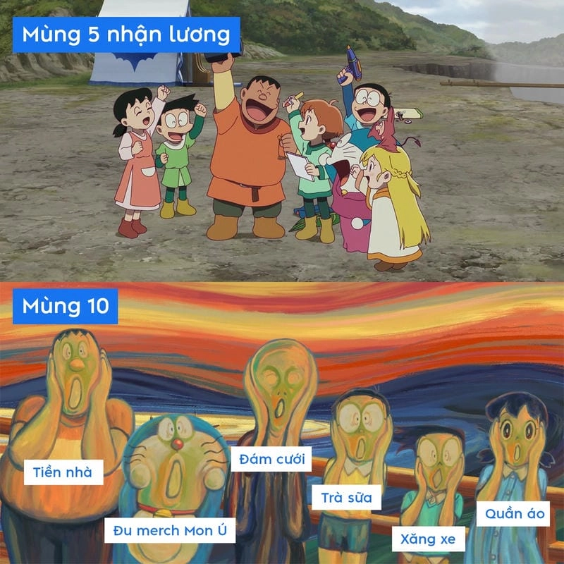 Khám phá những bức doraemon meme hài hước
