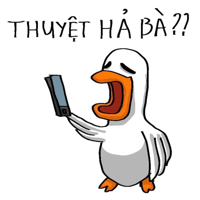 Gợi ý những bức duck meme angry