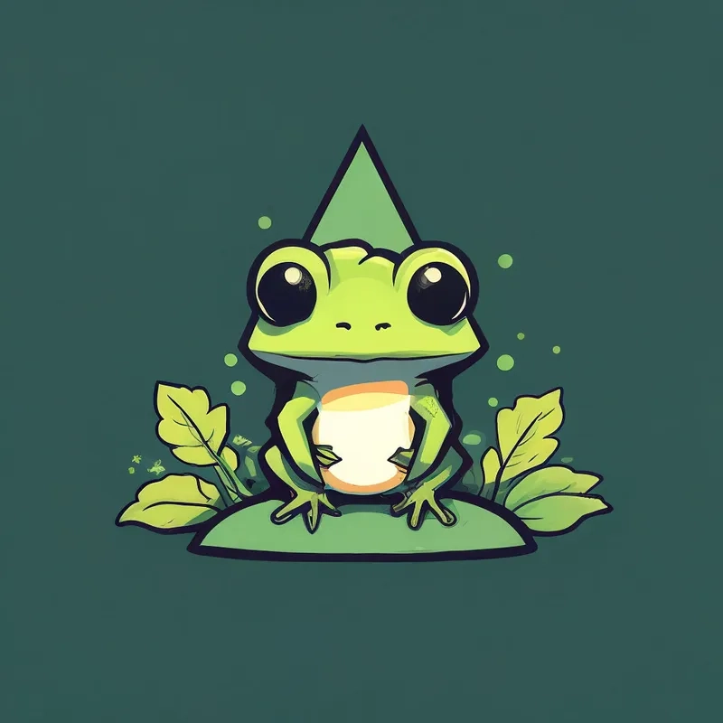 Bộ sưu tập ếch chibi cute với tạo hình dễ thương khó cưỡng