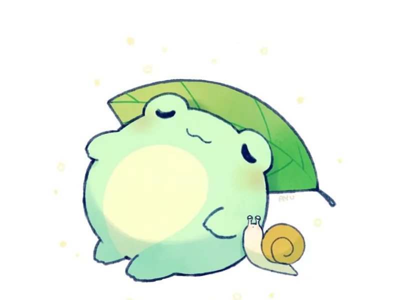 Trọn bộ hình ếch chibi cực chất mang phong cách ngộ nghĩnh dễ thương