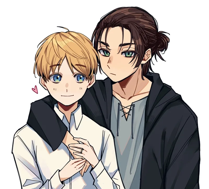 Chuyện tình anime dễ thương armin x eren