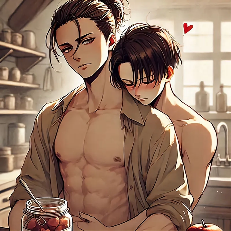 Cảnh chiến đấu gay cấn levi vs eren