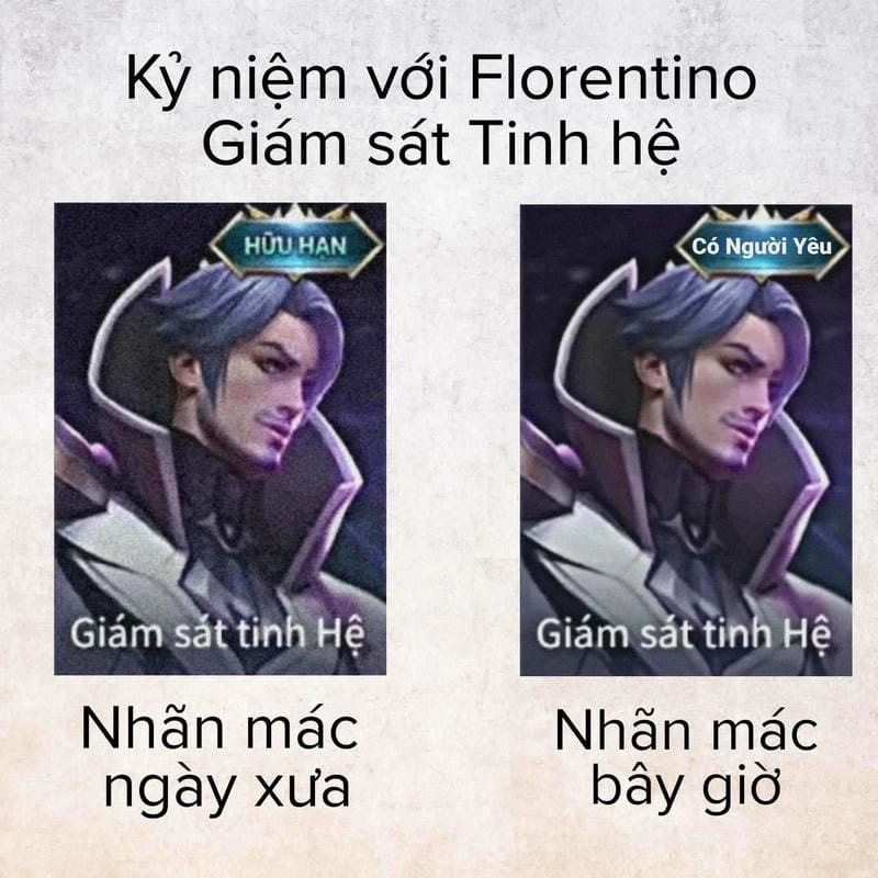 Lạc lối trong florentino meme tiếng Anh