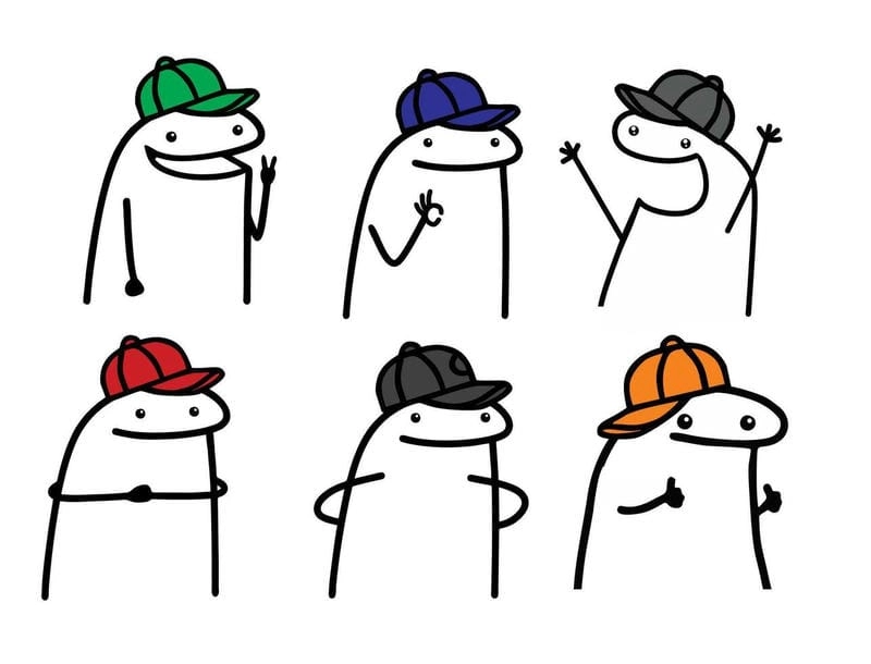 Lạc lối trong flork meme reaction