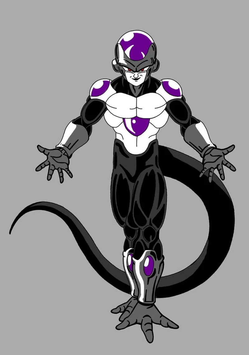 Hình ảnh đen huyền bí của black frieza