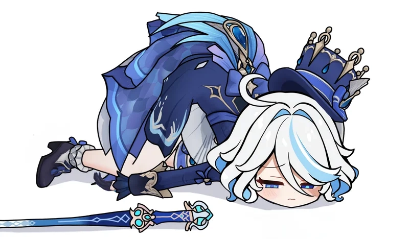 Bộ ảnh furina chibi genshin dành riêng cho game thủ