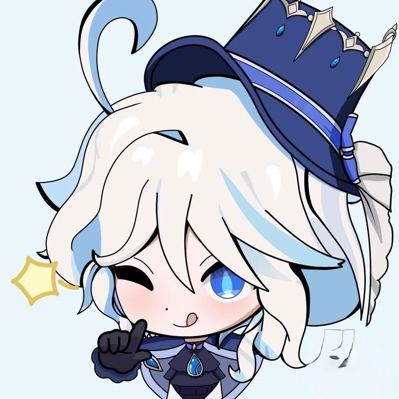 Trọn bộ furina chibi official độc quyền cực đẹp