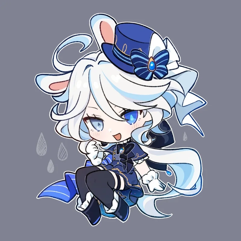 Bộ sưu tập ảnh furina chibi đẹp độc lạ cho fan Genshin