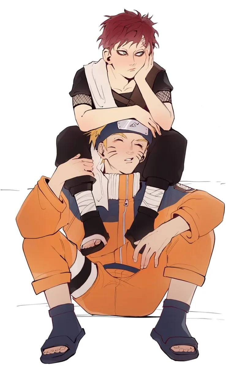 Hành trình tình bạn trong gaara × naruto