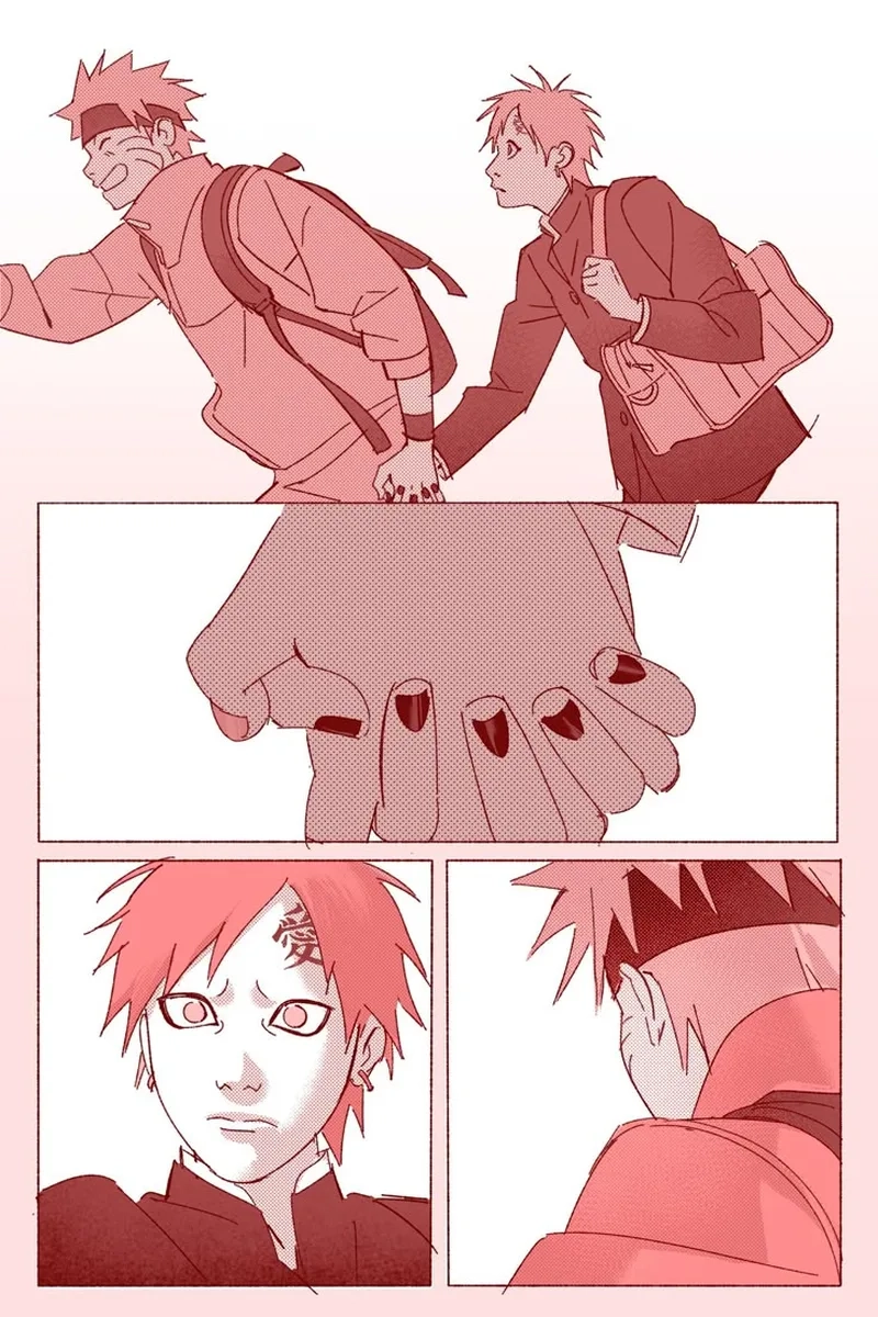 Ngắm khoảnh khắc chiến đấu gaara x naruto