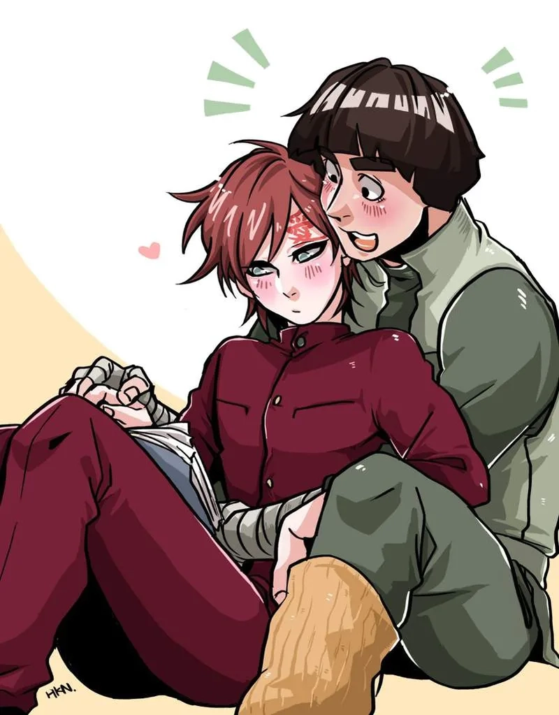 Cặp đôi chiến đấu lee x gaara siêu hấp dẫn