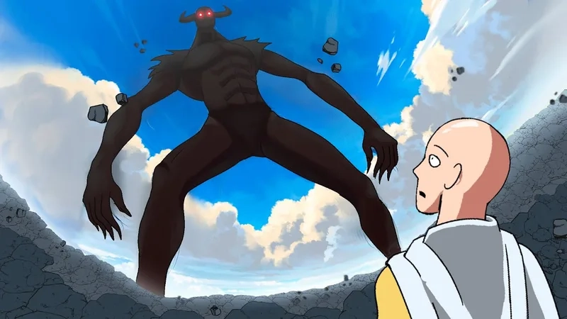 Hình ảnh ấn tượng của saitama garou