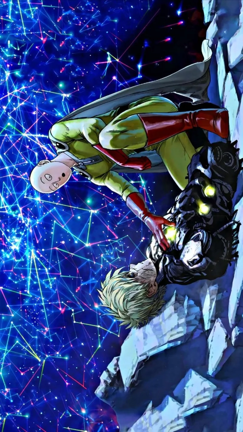 Khám phá đối đầu kinh điển genos saitama