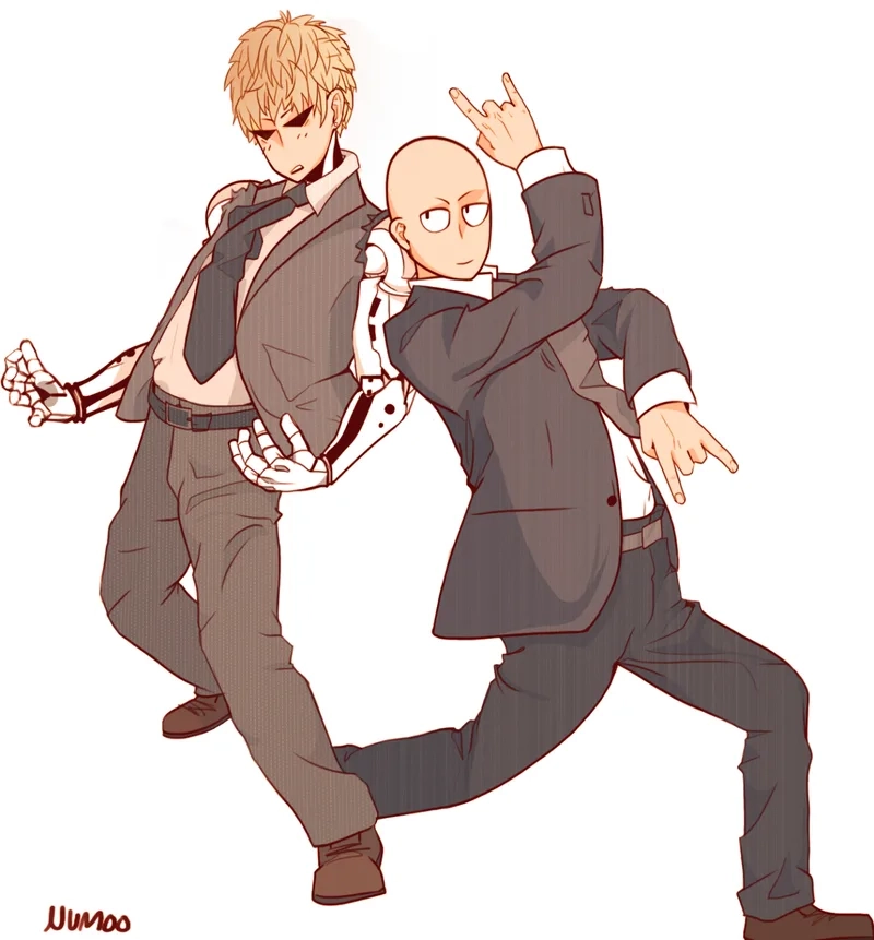 Chiêm ngưỡng fan art saitama genos đam mỹ