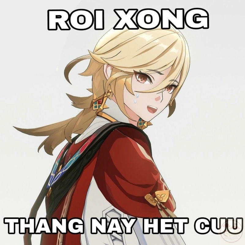 Gợi ý những bức ảnh chế genshin impact