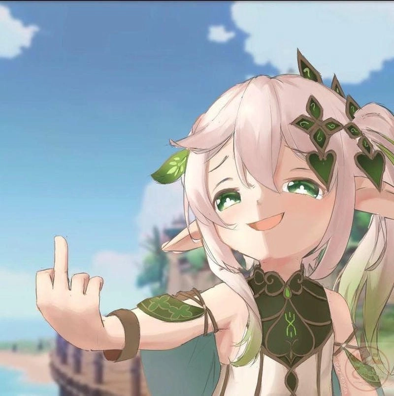 Lạc lối trong genshin meme con game