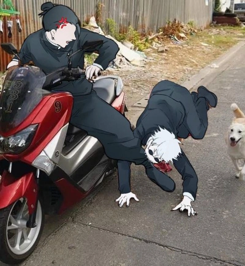 Thức dậy cùng những hình gojo meme đáng yêu