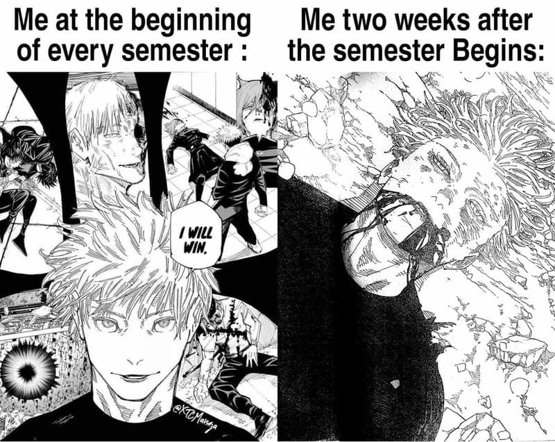 Cùng du ngoạn gojo meme đời sống