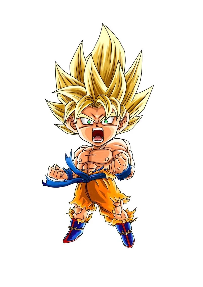 Khám phá bộ sưu tập chibi goku dễ thương nhất cho fan Dragon Ball