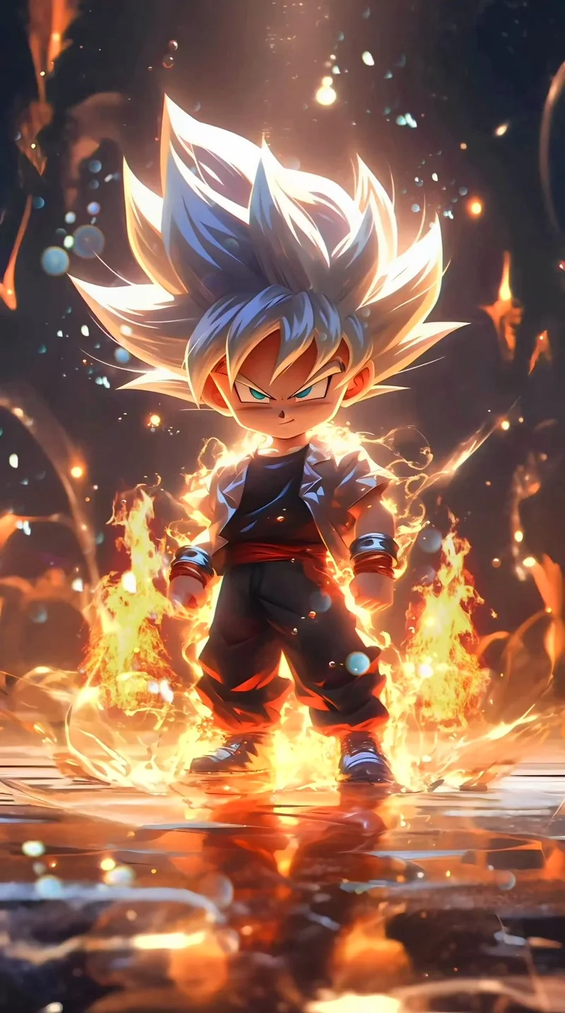 Top hình ảnh dragon ball z goku chibi cực đẹp cho điện thoại