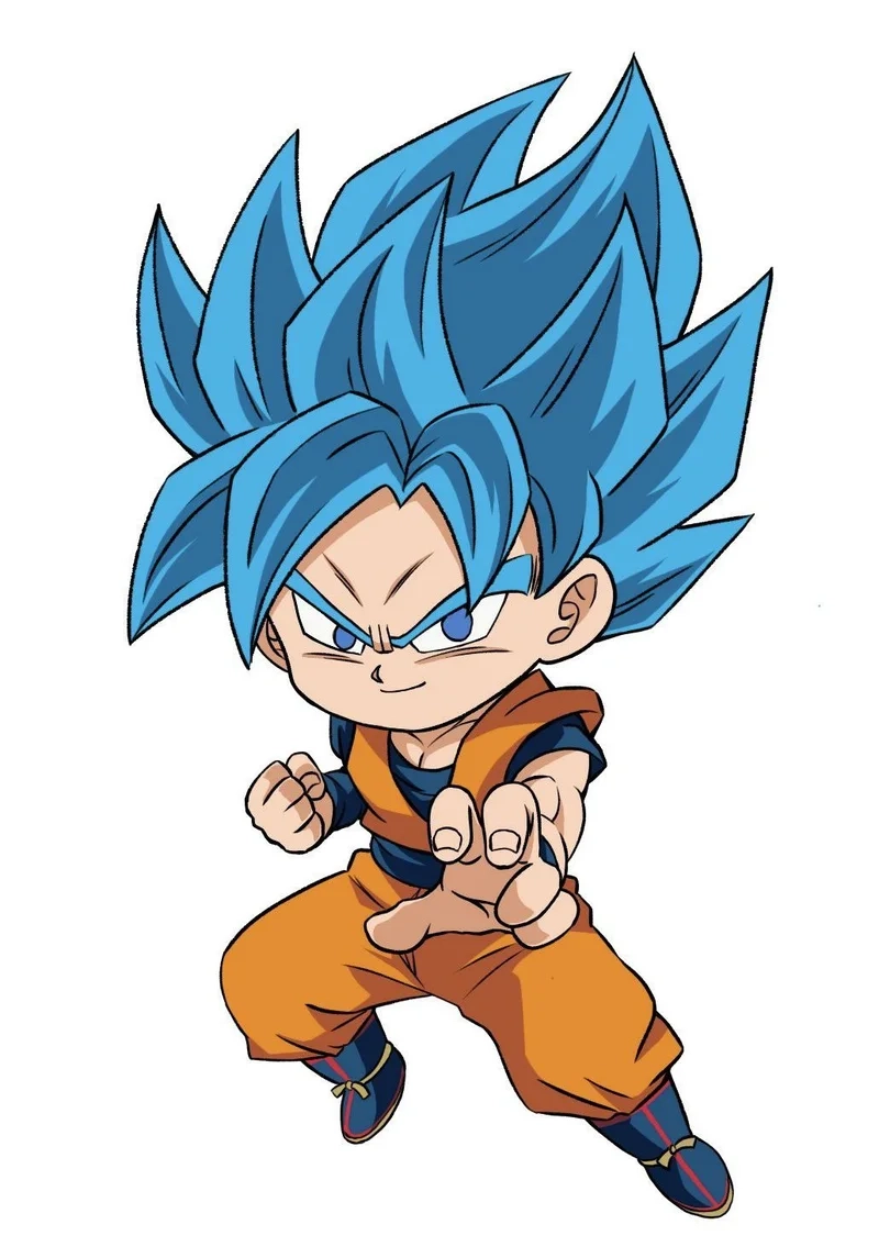 Tải ngay goku chibi png trong suốt miễn phí cực đẹp