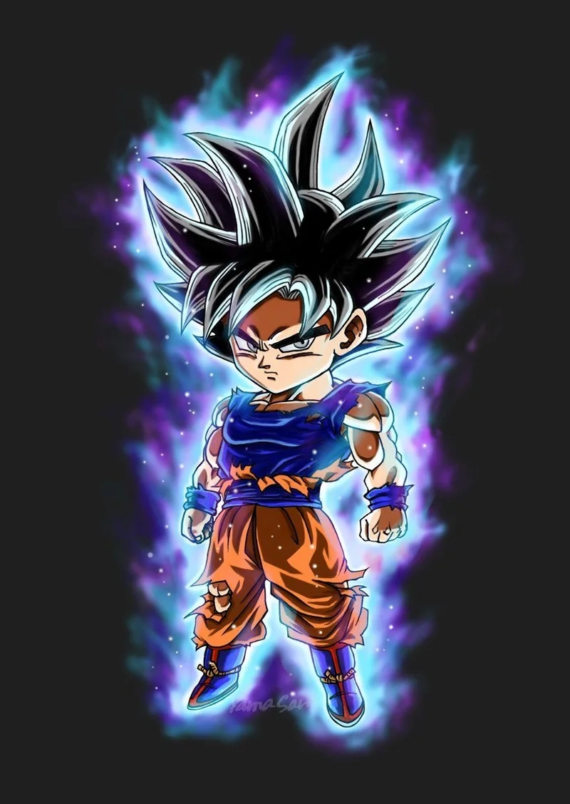 Bộ hình nền goku chibi đẹp lung linh cho điện thoại và PC