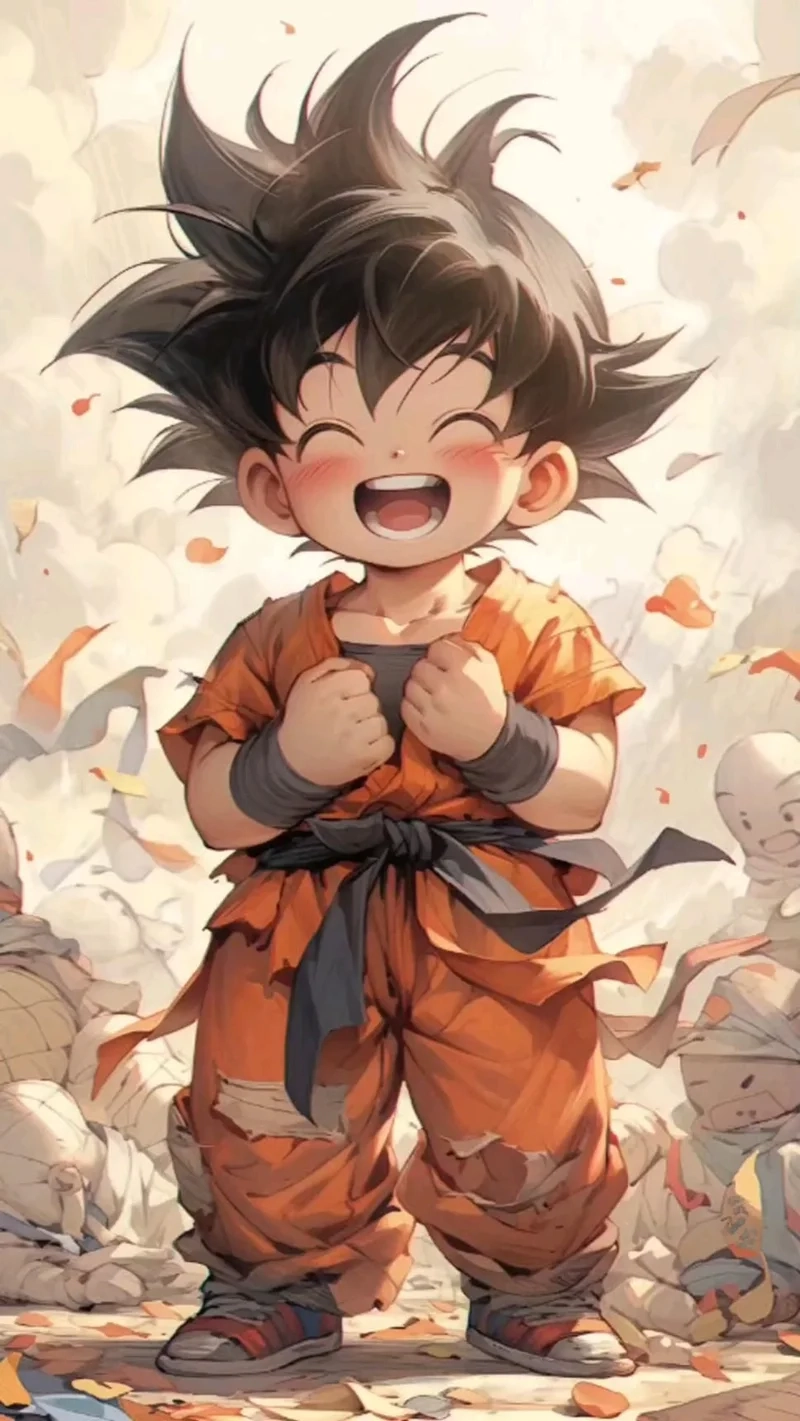 Ngắm trọn bộ hình ảnh goku chibi siêu cute cực hot