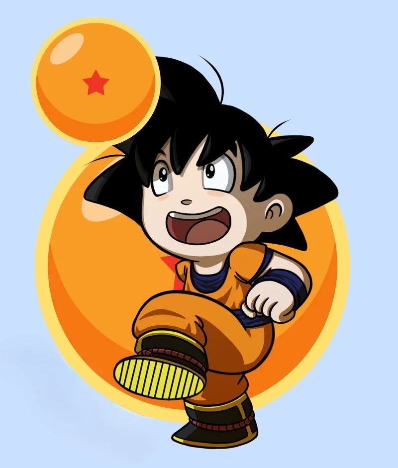 Bộ sưu tập cực chất dragon ball goku chibi đẹp ngầu