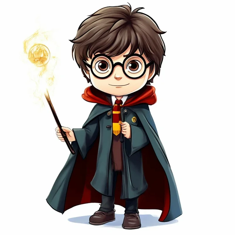 Ngắm trọn bộ chibi harry potter dễ thương siêu hot