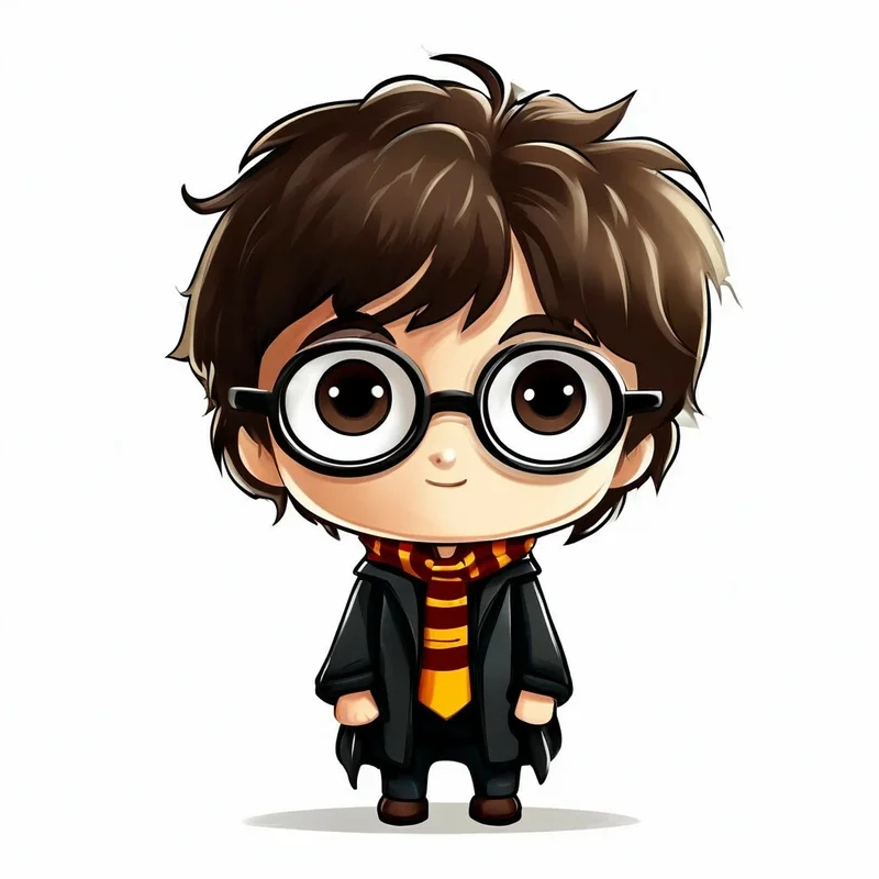 Tải ngay ảnh harry potter chibi cực chất cho fan