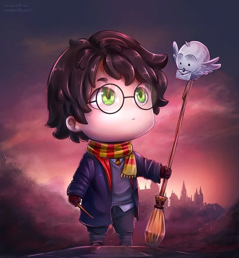 Kho hình harry potter chibi đẹp miễn phí cho bạn