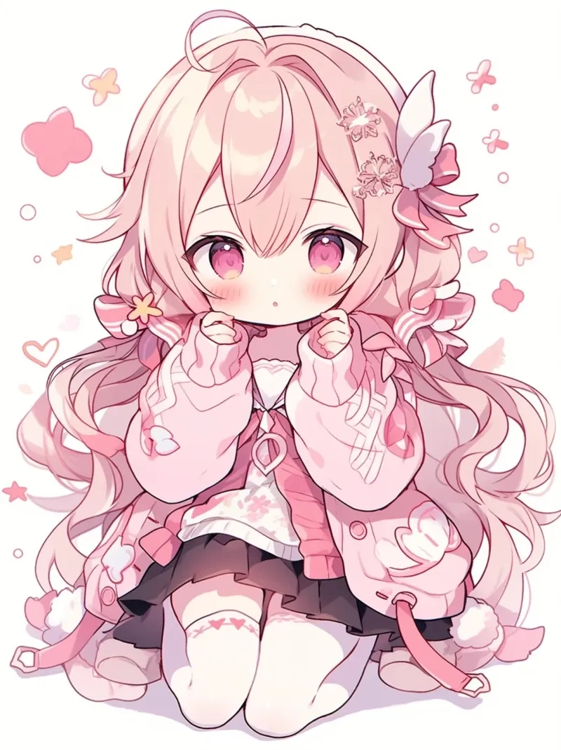 Gợi ý hình anime cute đơn giản cực đẹp để làm hình nền