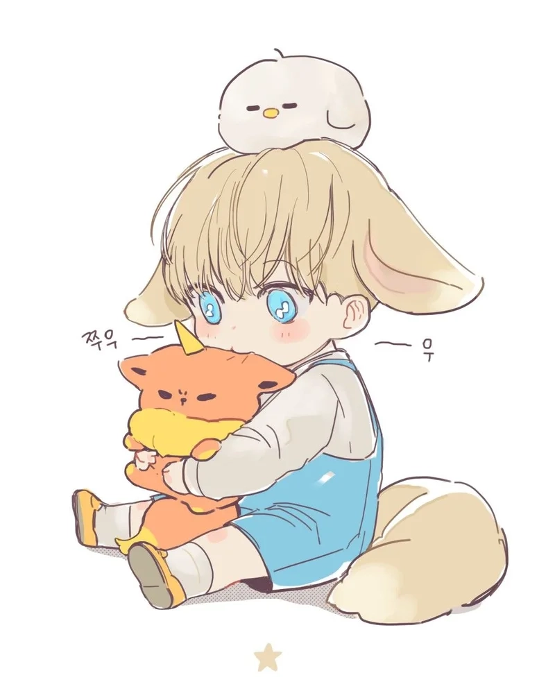 Update kho chibi nam cute dễ thương để làm hình nền điện thoại cực chất