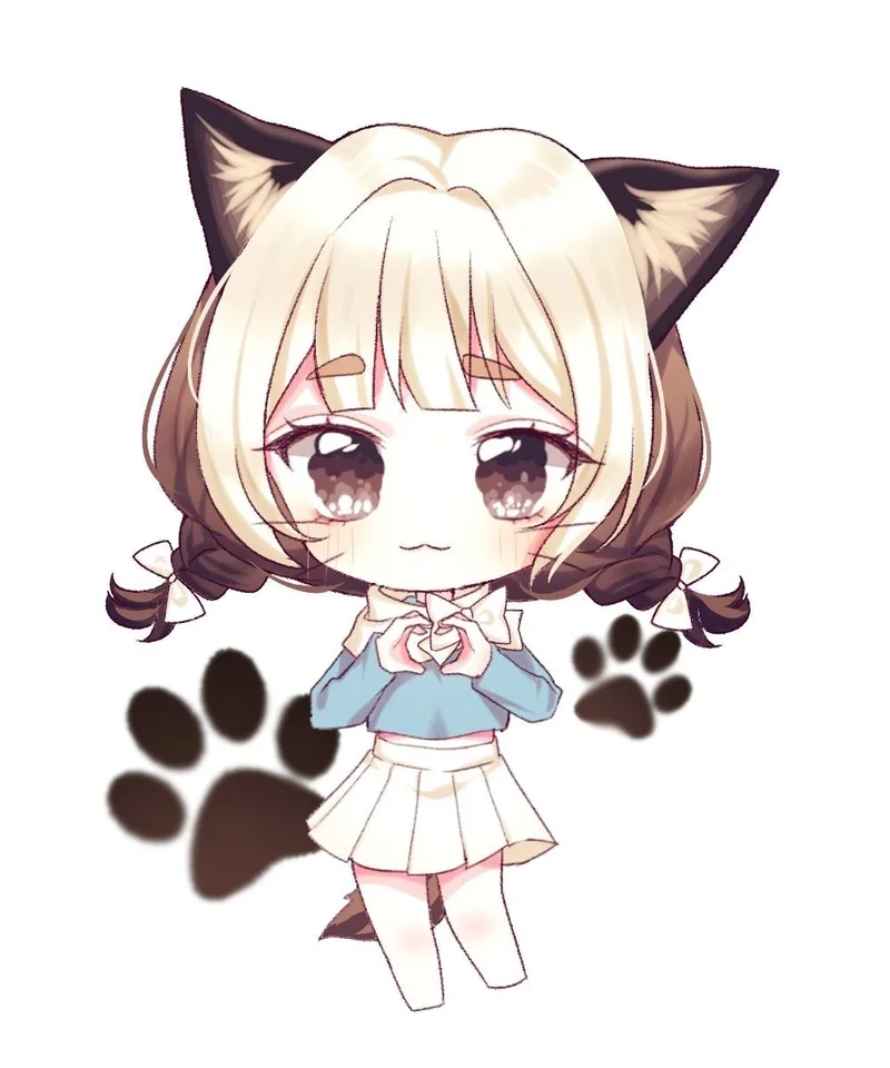 Bộ sưu tập chibi nữ cute cực dễ thương cho fan chibi