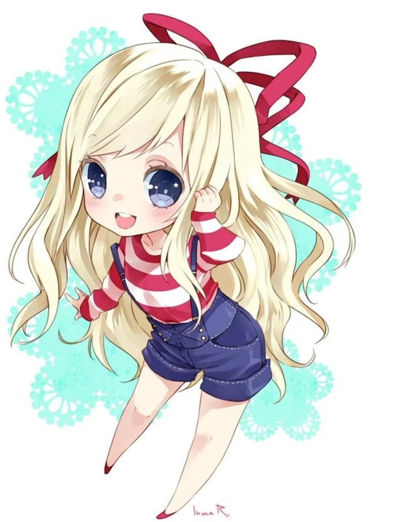 Ngắm nhìn hình ảnh anime chibi nữ cute đẹp dễ thương khó cưỡng
