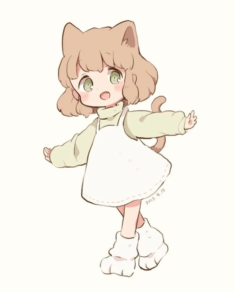 Cập nhật avatar chibi hình ảnh chibi nữ cute siêu dễ thương