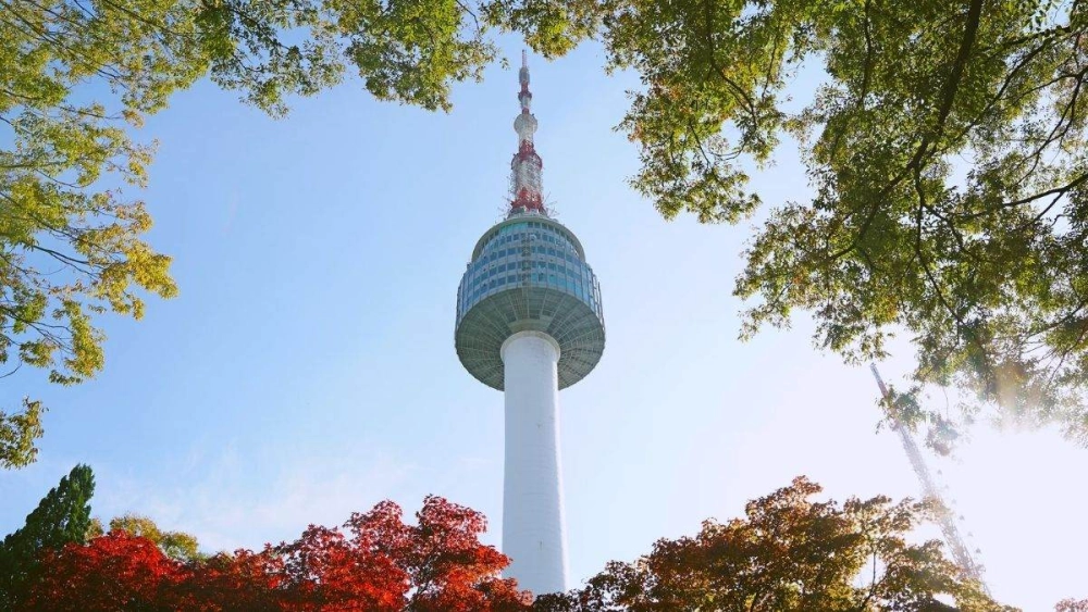 Trang trí thiết bị với hình nền phong cảnh Hàn Quốc đẹp mắt