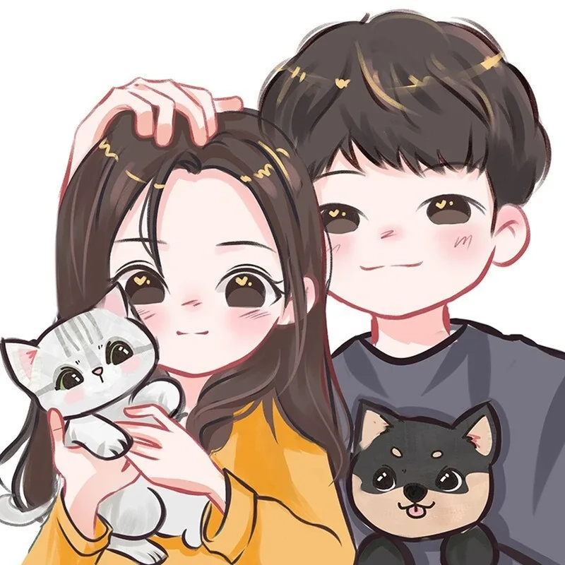 Chia sẻ ngay hình chibi cute cặp đôi cực dễ thương cho bạn bè