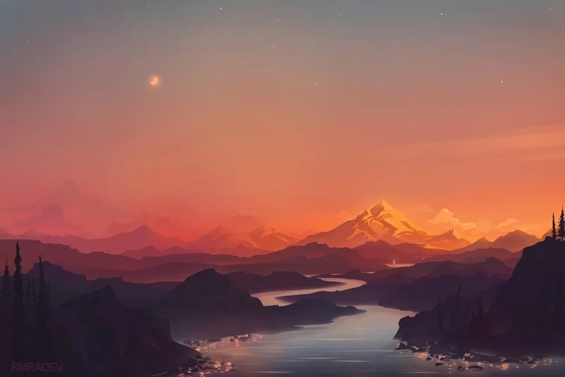 Mang bình yên đến điện thoại với hình nền điện thoại phong cảnh chill