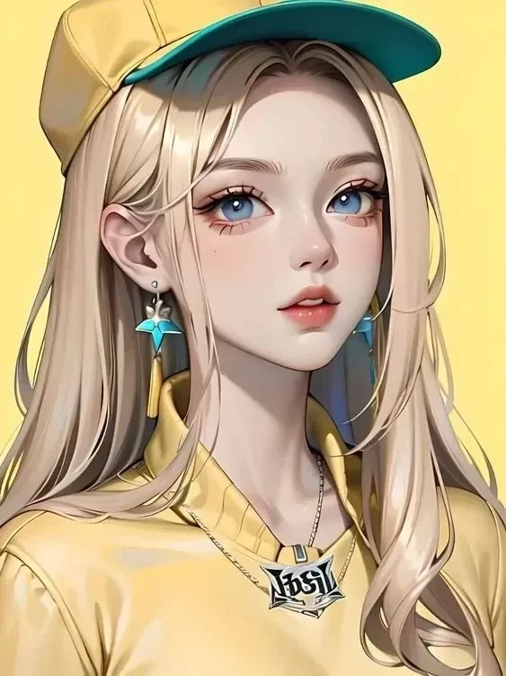 Tạo hình 3D cô gái dễ thương với phong cách chibi, kẹo ngọt