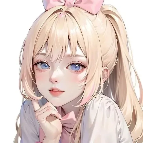 Mô hình 3D cô gái dễ thương với những biểu cảm đáng yêu