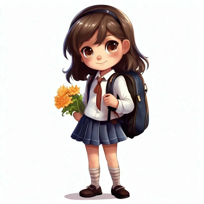 Sở hữu ngay hình ảnh học sinh chibi cực cute dễ tải